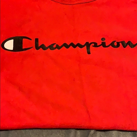 Champion Tops - Red champion shirt